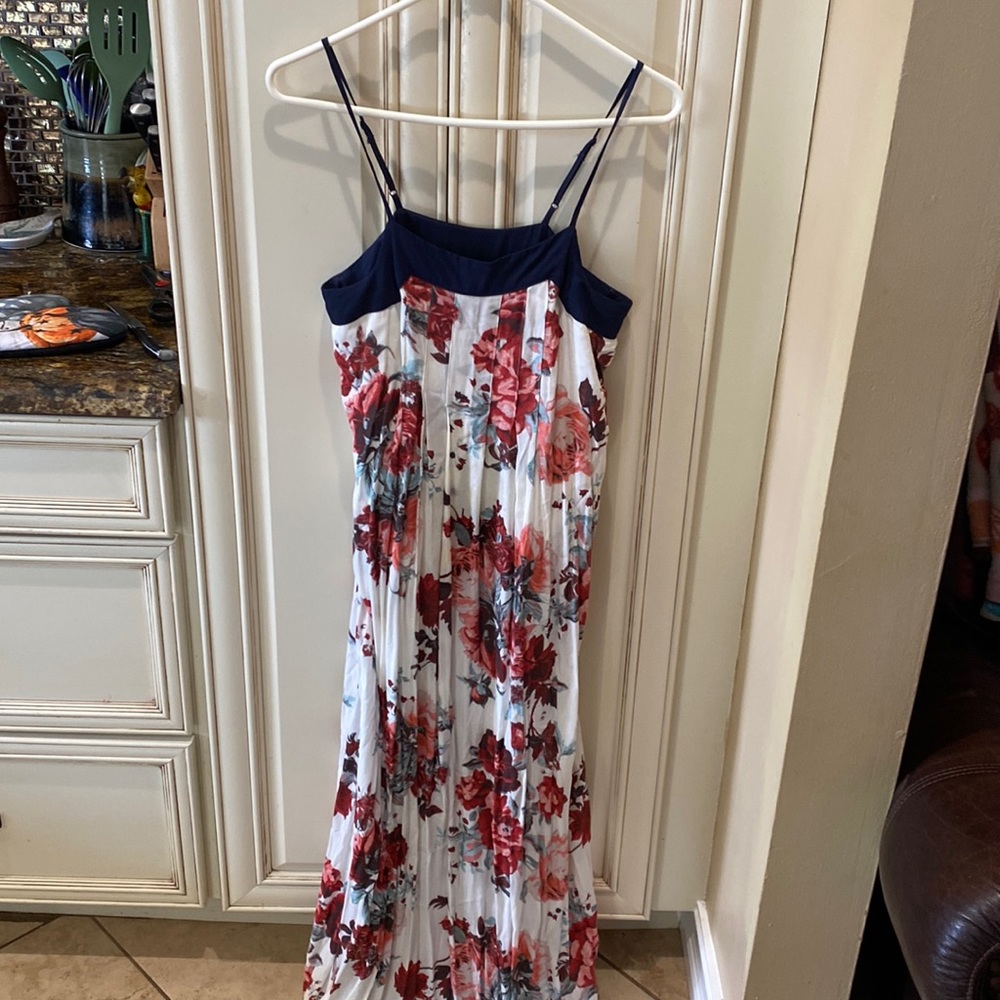 BoHo floral maxi dress